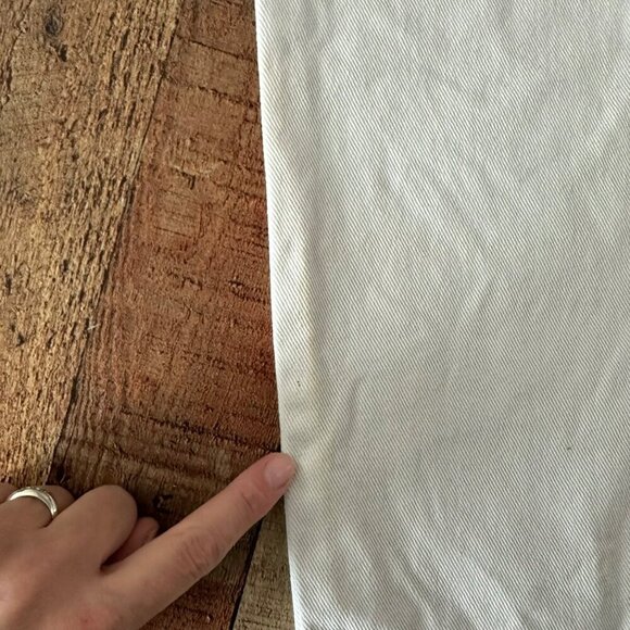 Vintage White Wrangler Womens Size 28 Denim Jeans - Picture 10 of 16